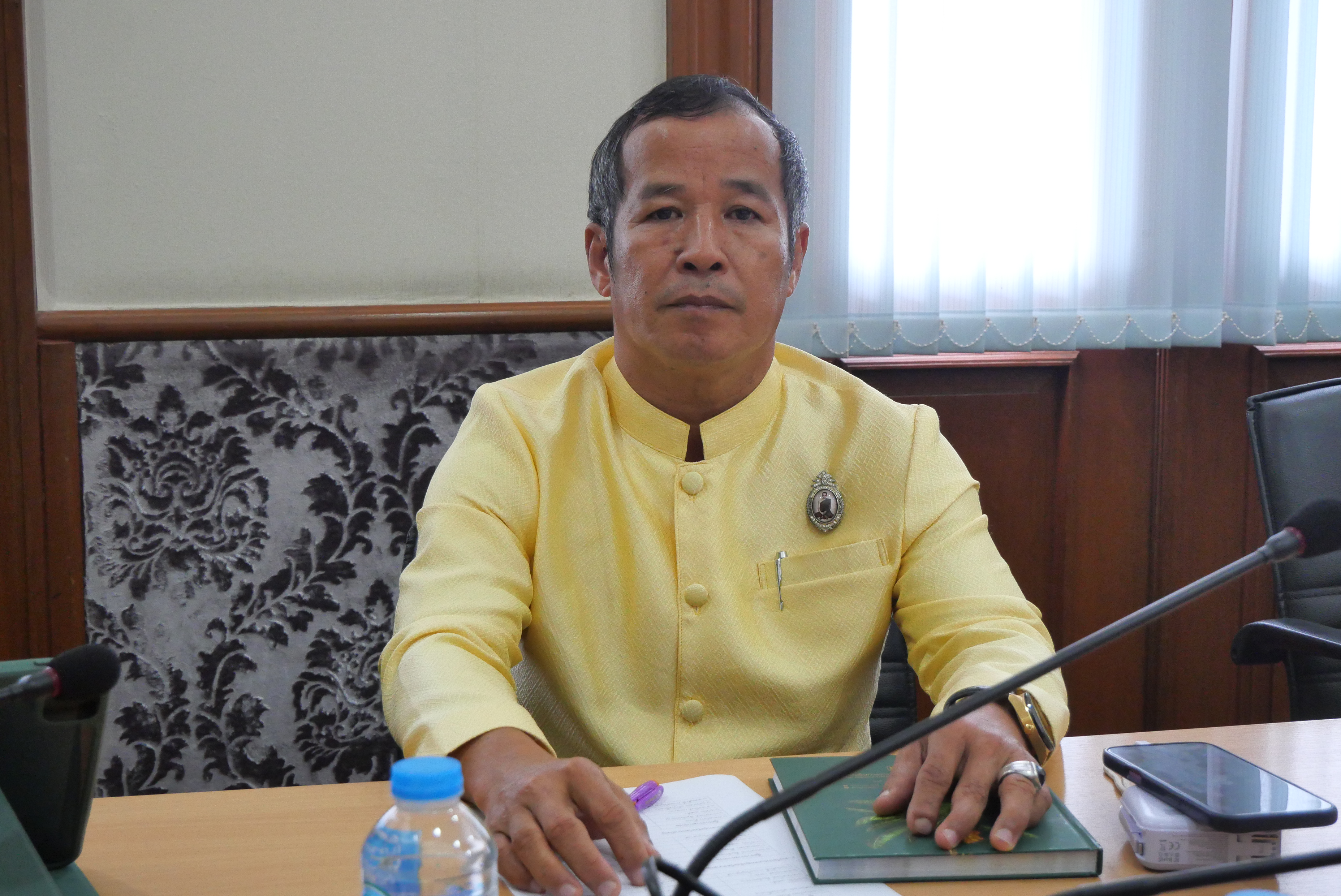 title - คณะผู้ตรวจราชการกรม ประชุมพิจารณาการคัดเลือกรางวัลให้กับ ส.ป.ก.จังหวัด สำหรับทีมผู้ตรวจราชการกรม ส.ป.ก. 